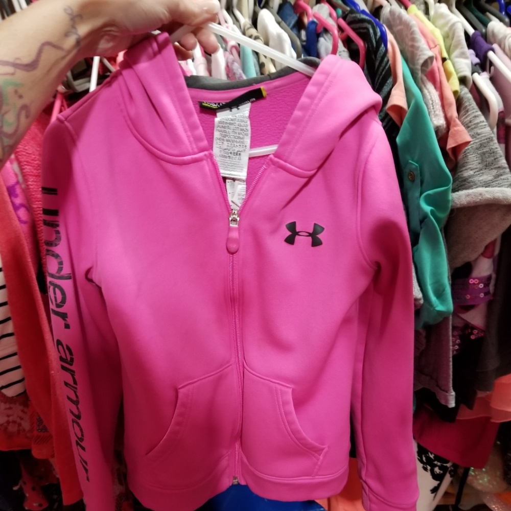 Under armour jacket size 6/7